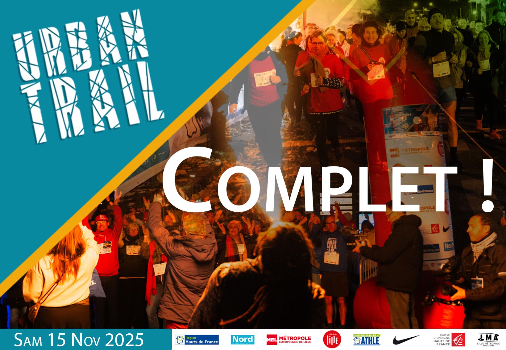 L’URBAN TRAIL est COMPLET !!