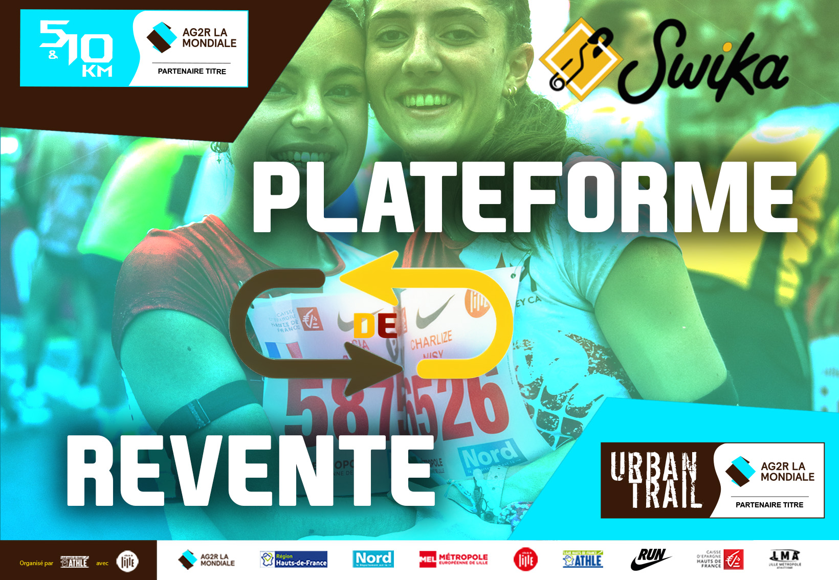 SWIKA : LA PLATEFORME OFFICIELLE DE REVENTE DE DOSSARDS