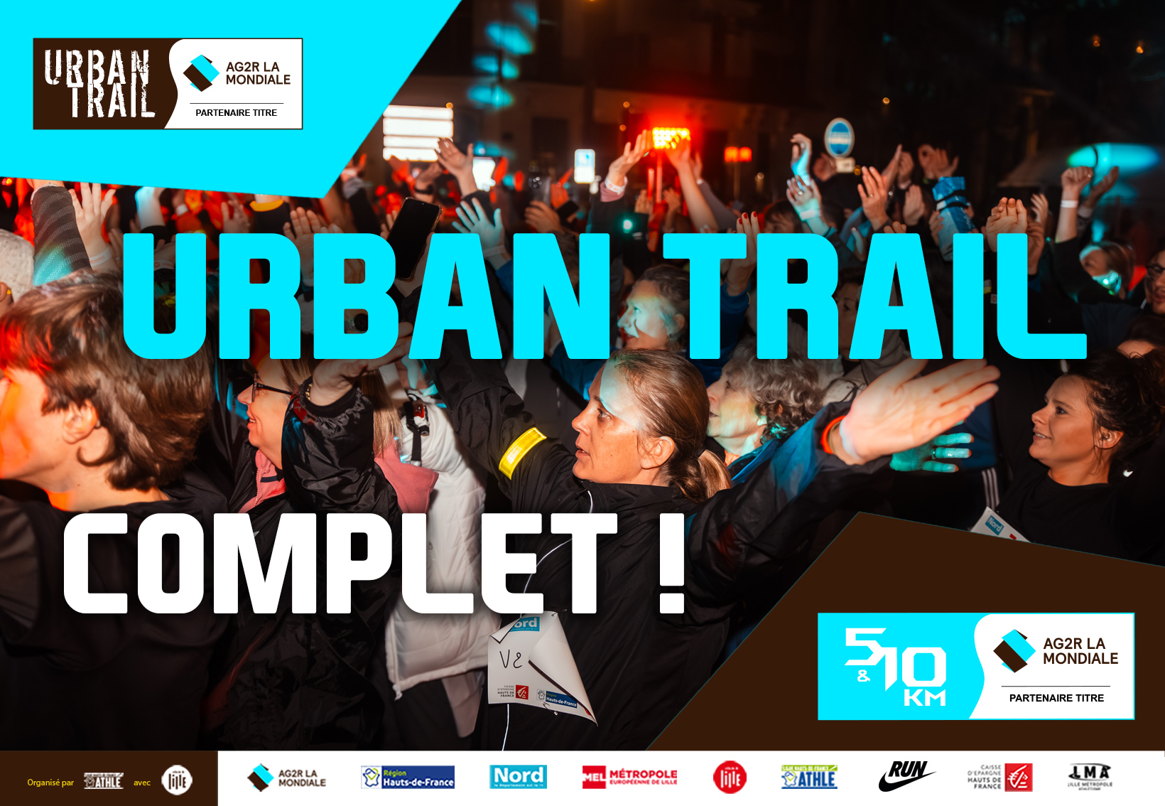 L'URBAN TRAIL EST COMPLET !
