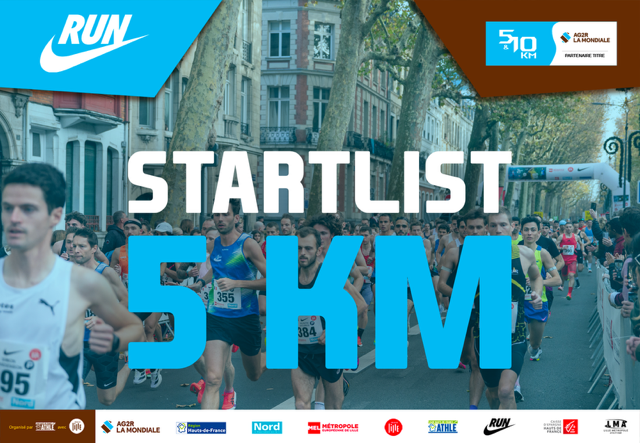 START-LIST ELITE DU 5 KM