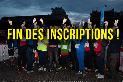 Fin des inscriptions pour l'Urban Trail vendredi minuit !